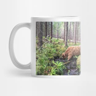 Scottish Highland Cattle Calf 1800 Mug